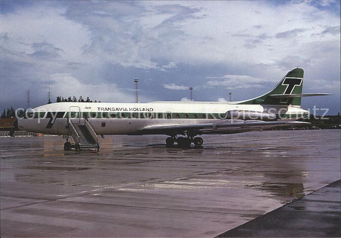 Flugzeuge Zivil Transavia-Holland Sud Aviation Caravell