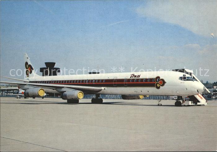 Flugzeuge Zivil Thai International DC-8-63 HS-TGY