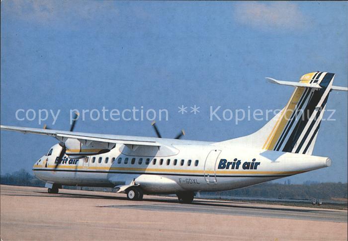 Flugzeuge Zivil Brit Air ATR-42 F-GDXL