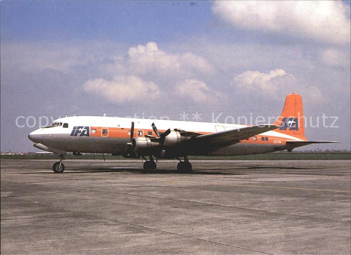 Flugzeuge Zivil IFA Douglas DC-6B International Freight