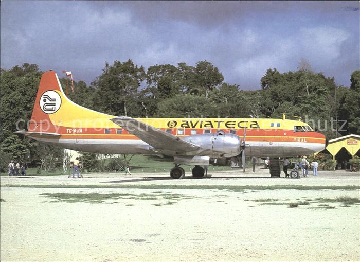 Flugzeuge Zivil Aviateca Convair CV-340 TG-AJA