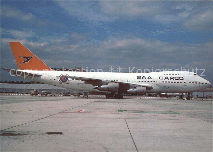 Flugzeuge Zivil SAA South African Cargo Boeing 747-244B
