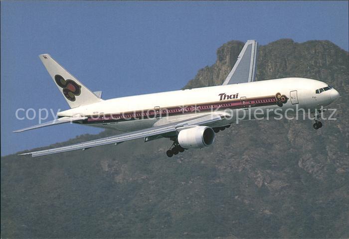 Flugzeuge Zivil Thai Airways International Boeing 777-2D7 HS-TJA c/n 27726/25