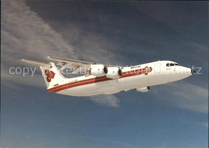 Flugzeuge Zivil Thai Airways International BAe 146-300 G-11-128 cn E3128