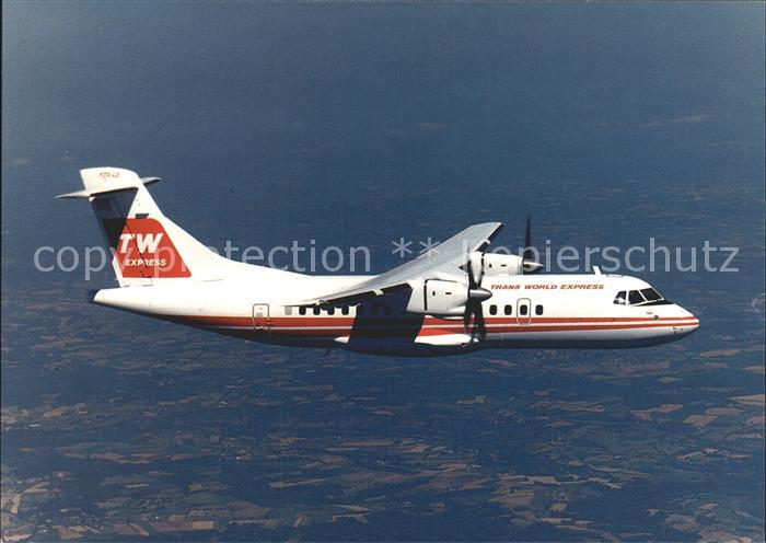 Flugzeuge Zivil Trans World Express ATR-42-300