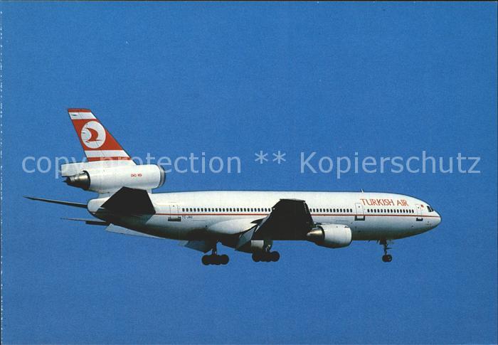 Flugzeuge Zivil Turkish Air DC-10-10 TC-JAU