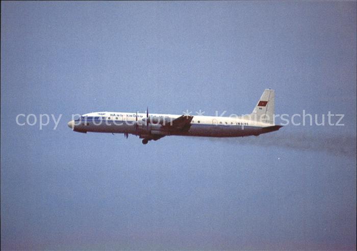 Flugzeuge Zivil Hang Khong Vietnam Ilyushin IL-18 VN-B198
