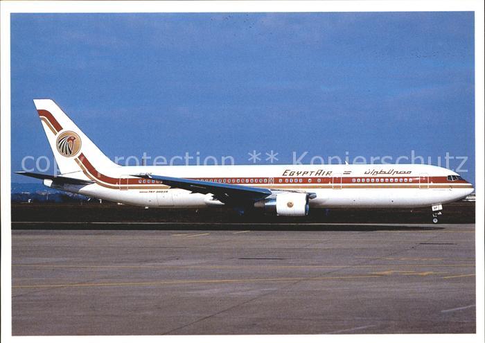 Flugzeuge Zivil Egypt Air Boeing 767-366 ER SU-GAP cn 24542