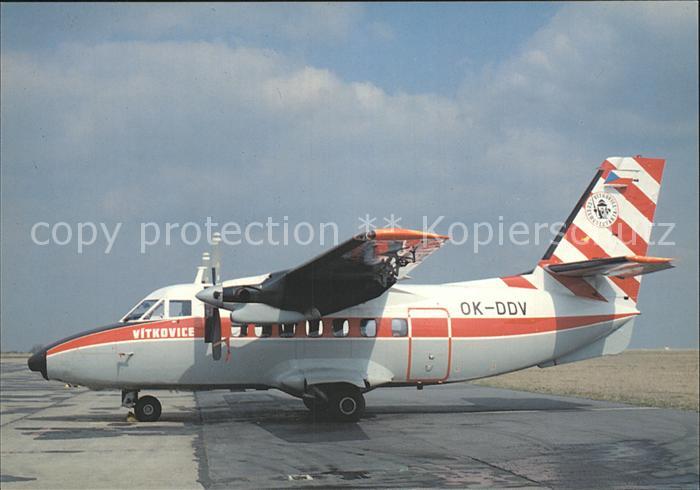 Flugzeuge Zivil Vitkovice L-410 AB OK-DDV c/n 730209