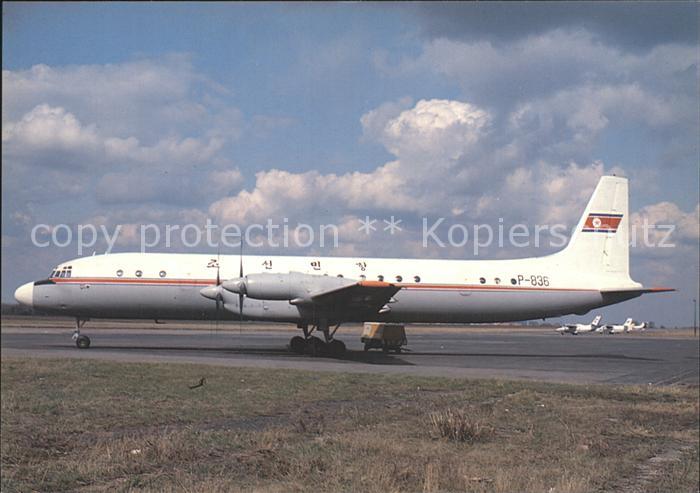 Flugzeuge Zivil Air Koryo Ilyushin IL-18 D P-836