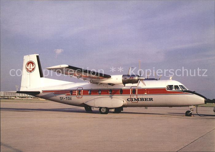 Flugzeuge Zivil Cimber Air Nord 262 OY-TOV c/n 54