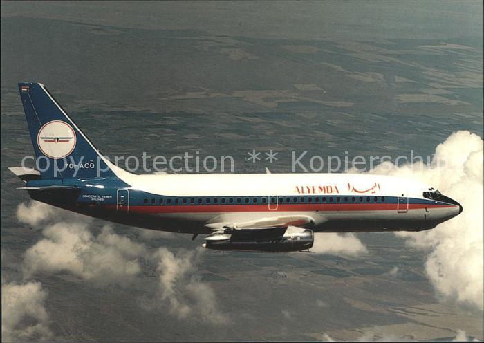 Flugzeuge Zivil Alyemda Boeing 737-2R4C 70-ACQ c/n 23129/1034