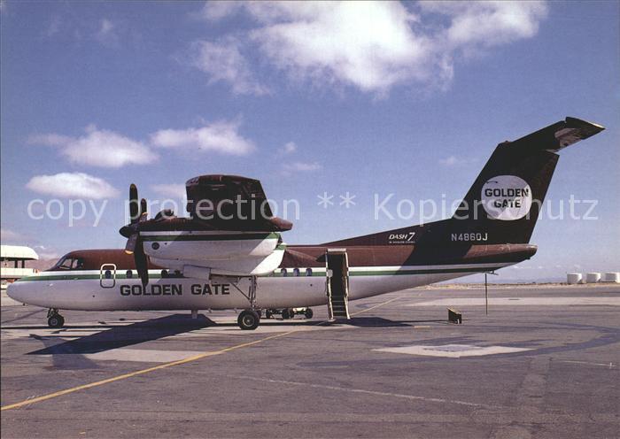 Flugzeuge Zivil Golden Gate De Havilland DHC-7-102 Dash
