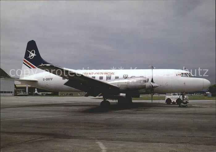 Flugzeuge Zivil Trans Provincial Convair 580 C-GKFF c/n 160