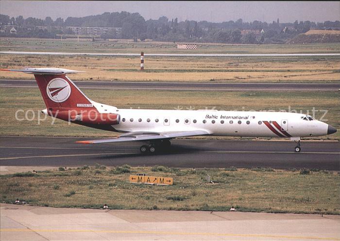 Flugzeuge Zivil Baltic International Tupolev 134B3 CCCP65706 c/n 63425