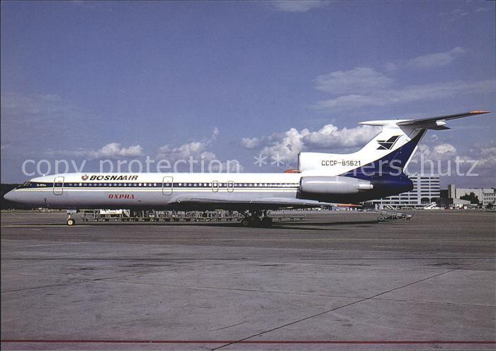 Flugzeuge Zivil Bosna Air Tupolev 154M CCCP-85621 c/n 742