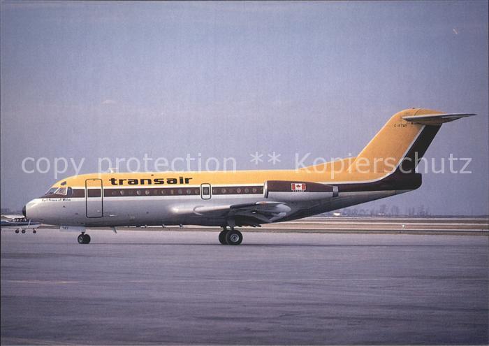 Flugzeuge Zivil Transair Fokker F28 Mk. 1000 C-FTAY c/n 11038