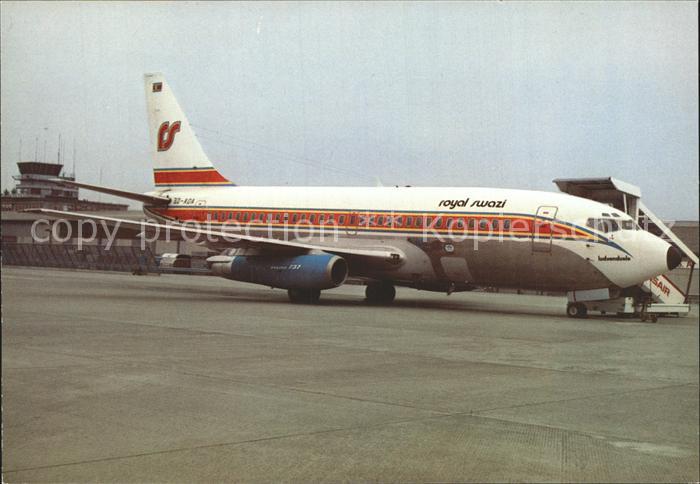 Flugzeuge Zivil Royal Swazi Boeing 737-244 3D-ADA cn/sn 19708/87