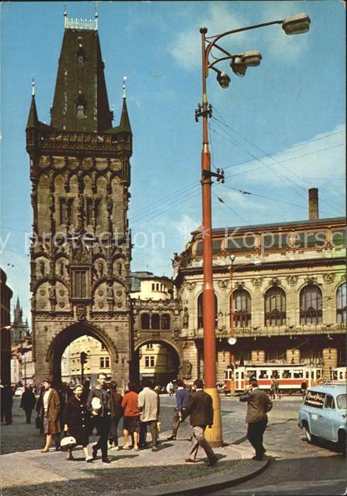 Praha Prahy Prague Powder Tower