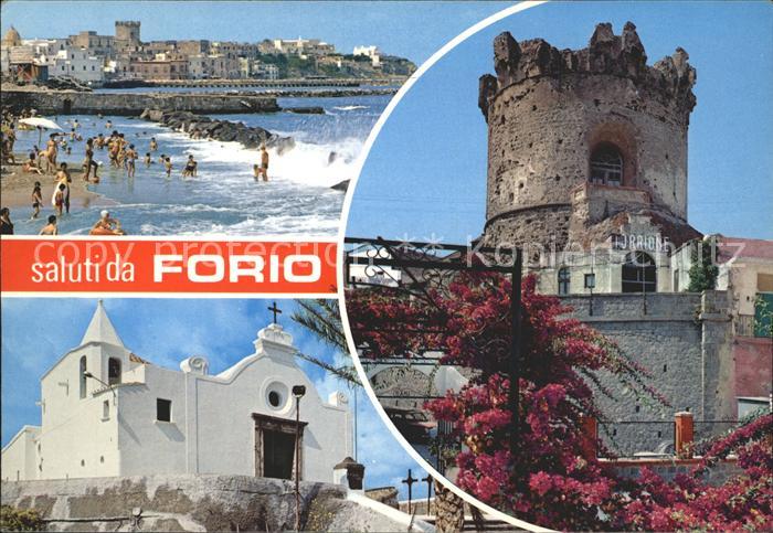 Forio d Ischia Strand Turm