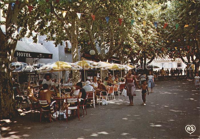 Serignan Plage StrassenCafe
