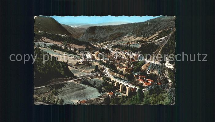 Morez Fliegeraufnahme mit Viadukt