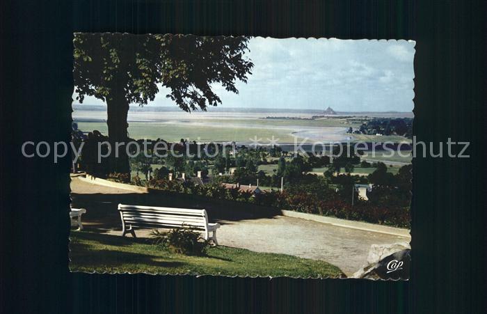 Avranches Vue vers le Mont Saint Michel