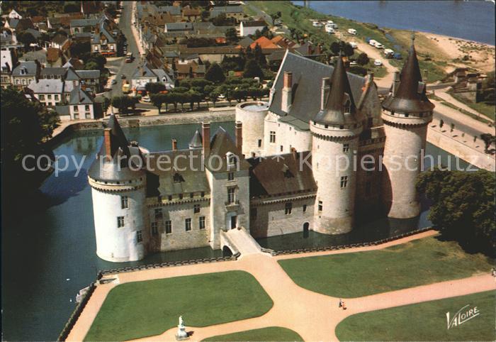 Sully-sur-Loire Fliegeraufnahme Chateau