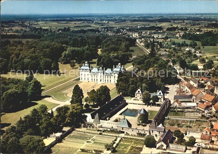 Cheverny Fliegeraufnahme Chateau