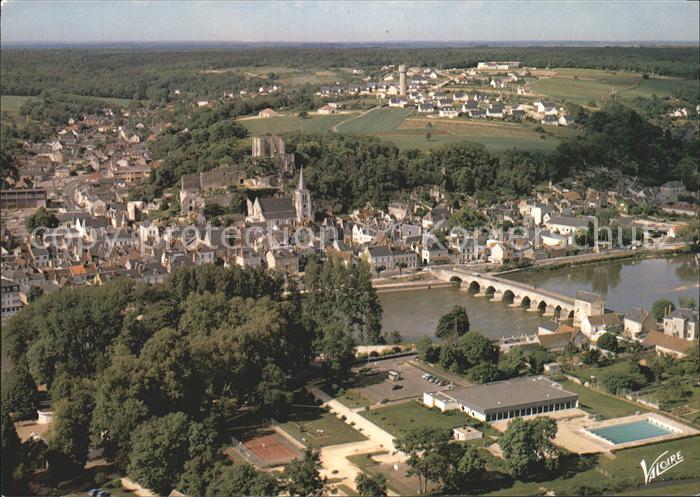 Montrichard Fliegeraufnahme