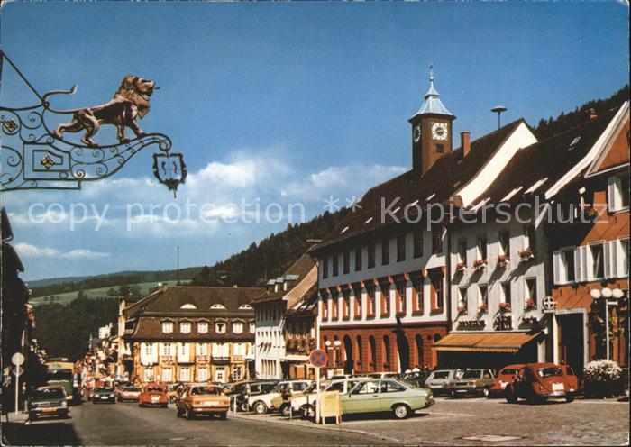 Triberg Schwarzwald Marktplatz
