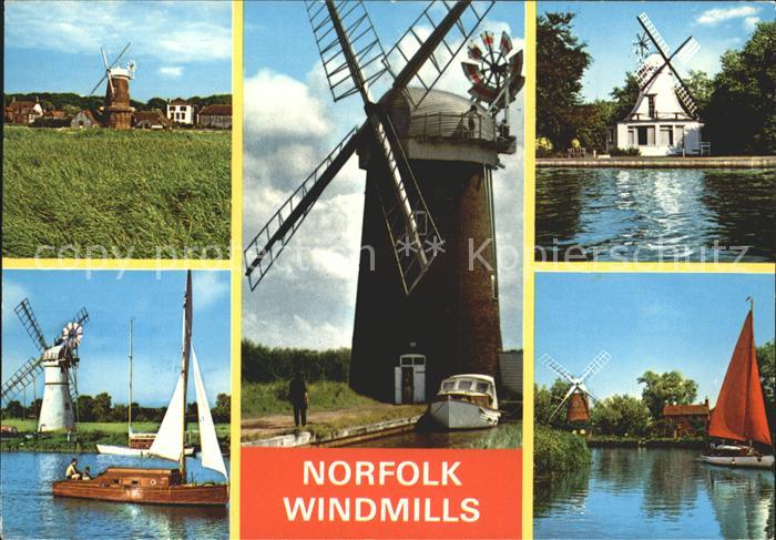Norfolk Norwich Windmuehlen