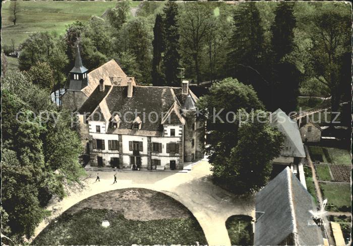 Arfeuille-Chatain Fliegeraufnahme Chateau