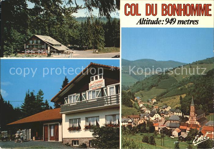 Bonhomme Haut Rhin Elsass Le Vogesen