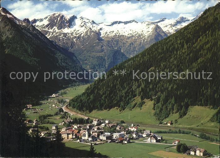 Mallnitz Kaernten Fliegeraufnahme