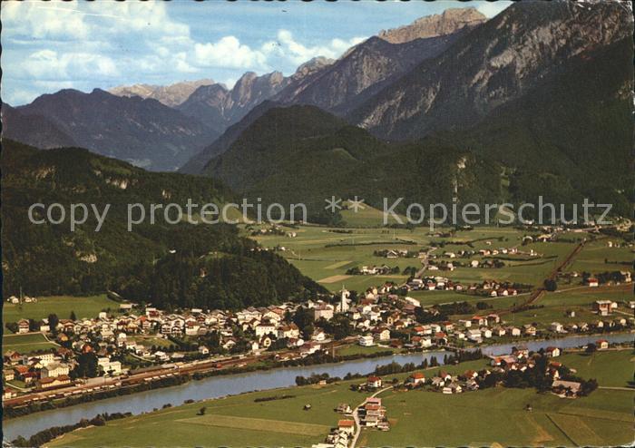 Golling Salzach Fliegeraufnahme