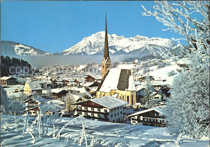 Maria Alm Steinernen Meer Kirchenpartie im Winter