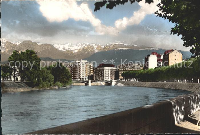 Grenoble et Pont de la Porte de France