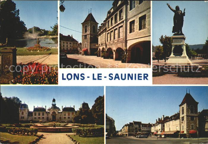 Lons-le-Saunier Jura Parc Arcades Tour de L Horloge
