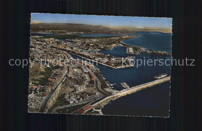 Sete Herault Fliegeraufnahme Hafen