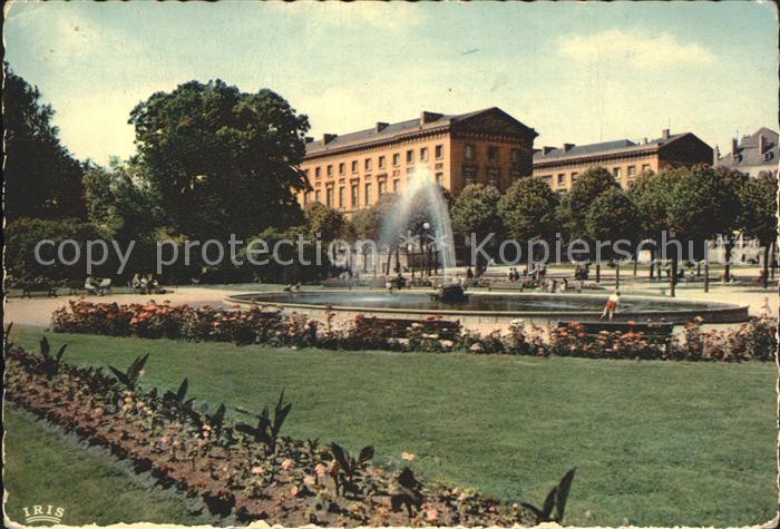 Metz 57 Moselle Parkanlage