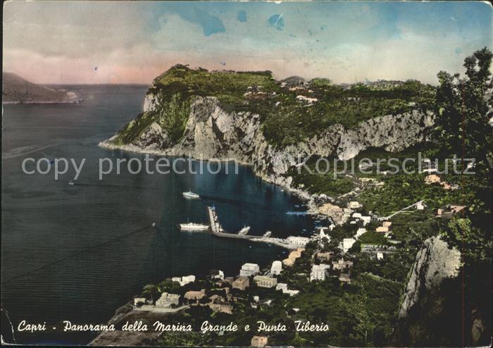 Capri Marina Grande e Punta Tiberia