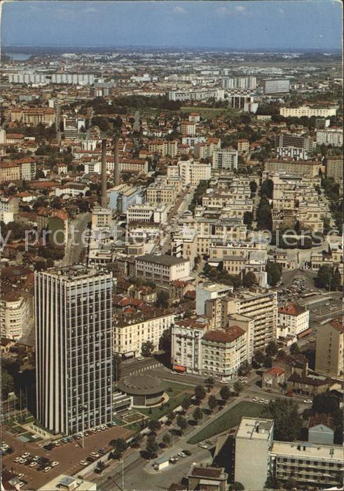 Lyon France Fliegeraufnahme Quartier Grange Blanche