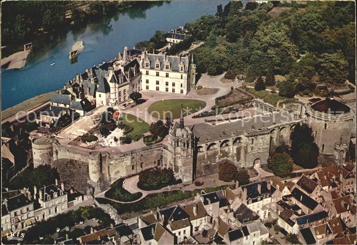 Amboise Fliegeraufnahme Chateau