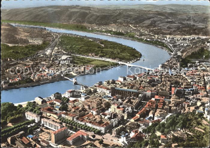 Vienne sur le Rhone Fliegeraufnahme