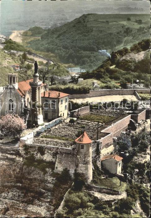 Vienne Isere Sanctuaire de Notre Dame Fliegeraufnahm