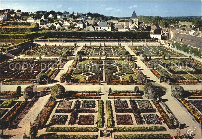 Villandry Chateau Gardin