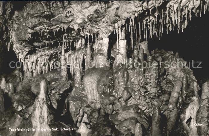 Hoehlen Caves Grottes Tropfsteinhöhle Fränkische Schweiz