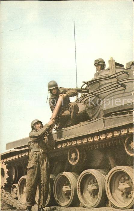 Panzer Tank Approvisionnement en munitions d un M47