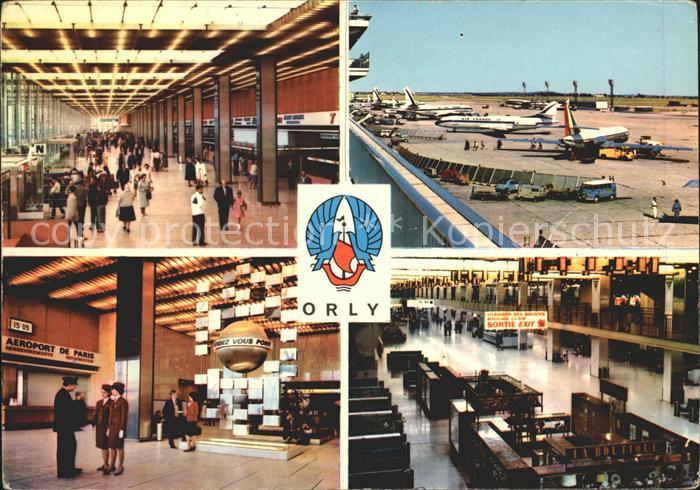 Flughafen Airport Aeroporto Paris-Orly Galerie Merchande Point de Rendez-Vouz